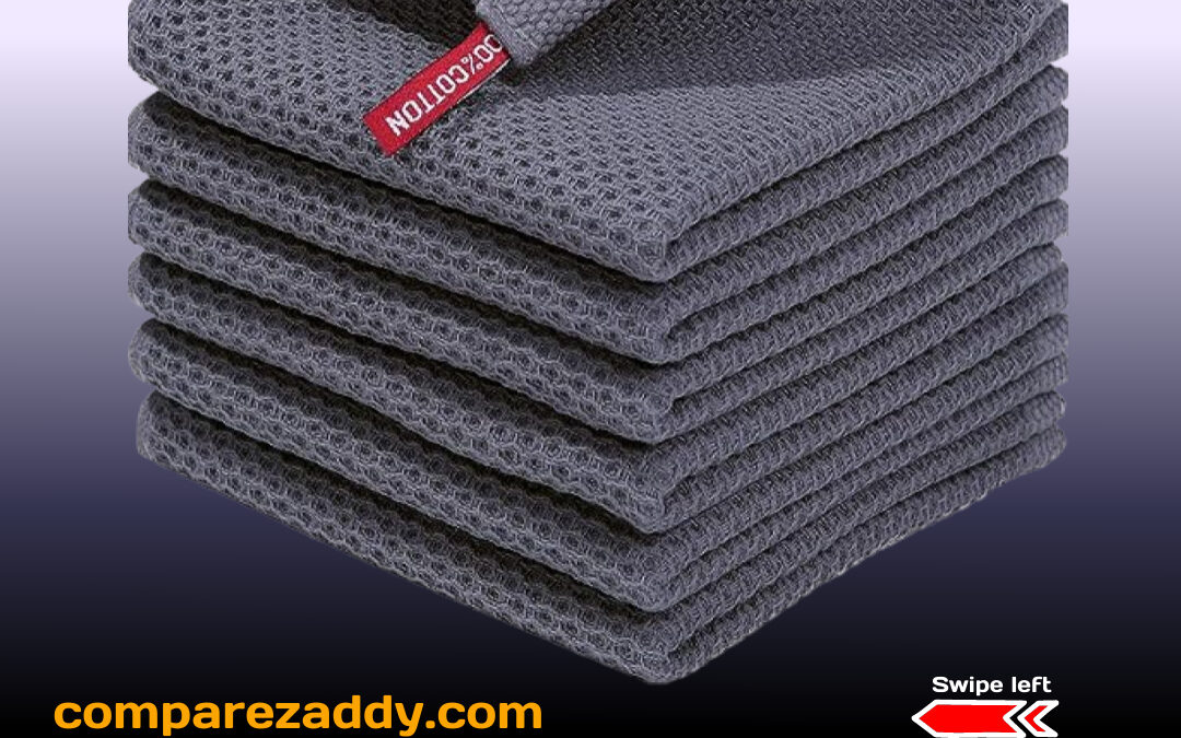 Review of Homaxy 100% Cotton Waffle Weave Kitchen Dish Cloths