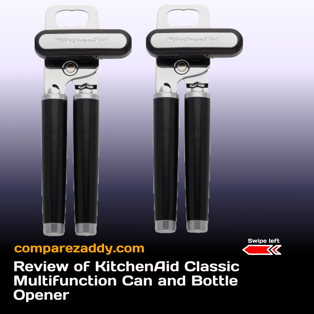 Review of KitchenAid Classic Multifunction Can and Bottle Opener